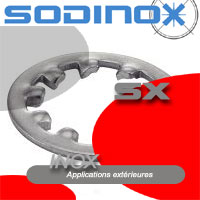Rondelles contact Inox A2 M6X14X1.3 M - Vis-expresss